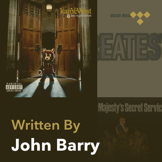 Songwriter Mix: John Barry