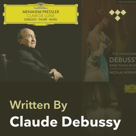 Songwriter Mix: Claude Debussy