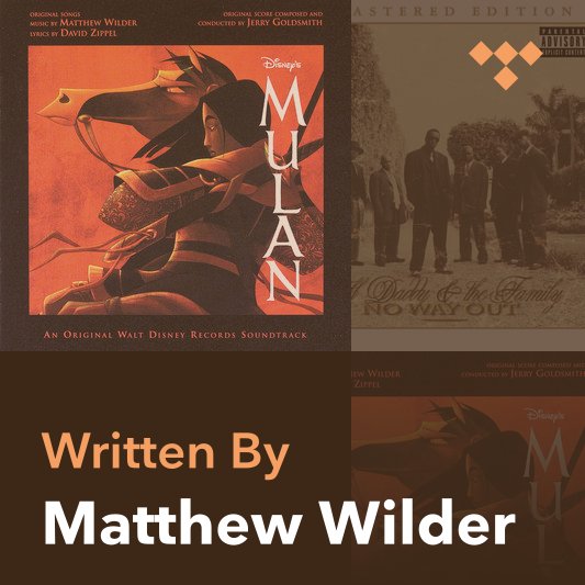 Songwriter Mix: Matthew Wilder