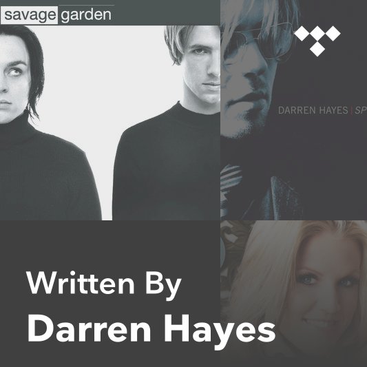 Songwriter Mix: Darren Hayes