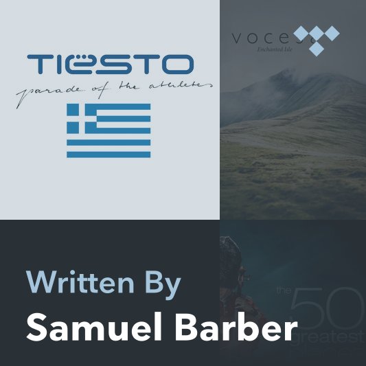 Songwriter Mix: Samuel Barber
