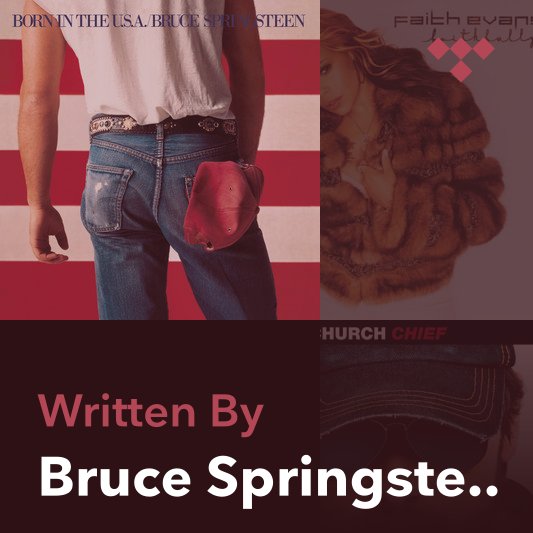 Songwriter Mix: Bruce Springsteen