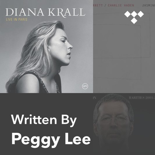 Songwriter Mix: Peggy Lee