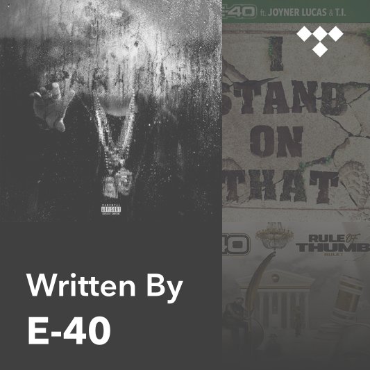 Songwriter Mix: E-40