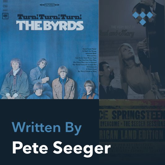 Songwriter Mix: Pete Seeger