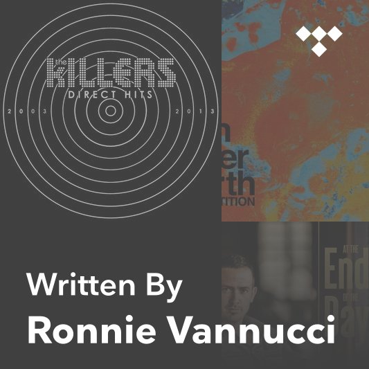 Songwriter Mix Ronnie Vannucci On Tidal tidal