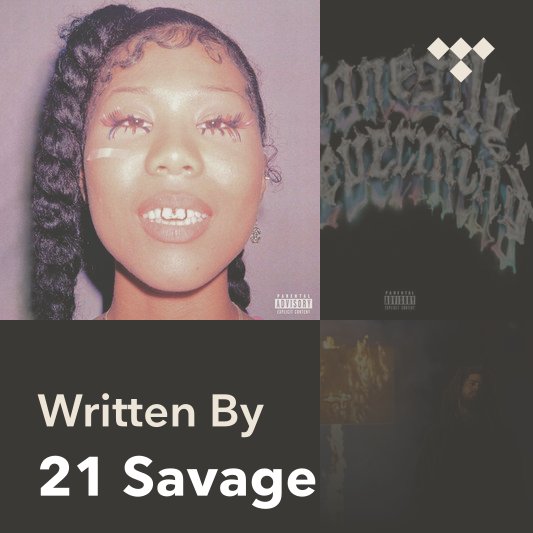 21 Savage on TIDAL