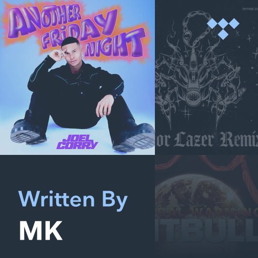 Songwriter Mix: MK